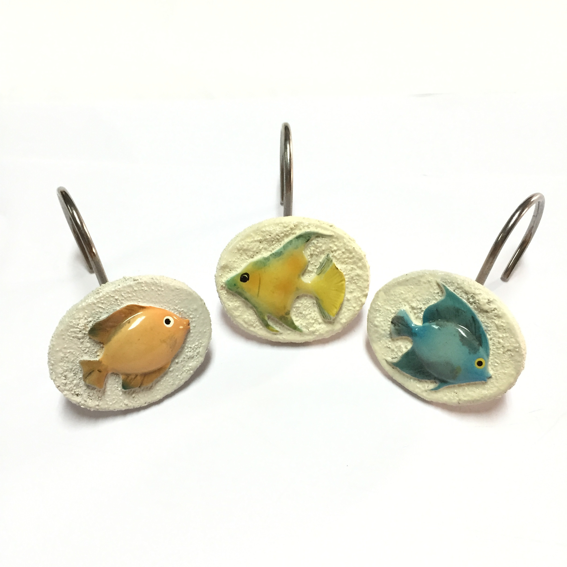 动物系列浴帘挂钩 鱼造型浴帘挂钩 海洋系列浴帘挂钩