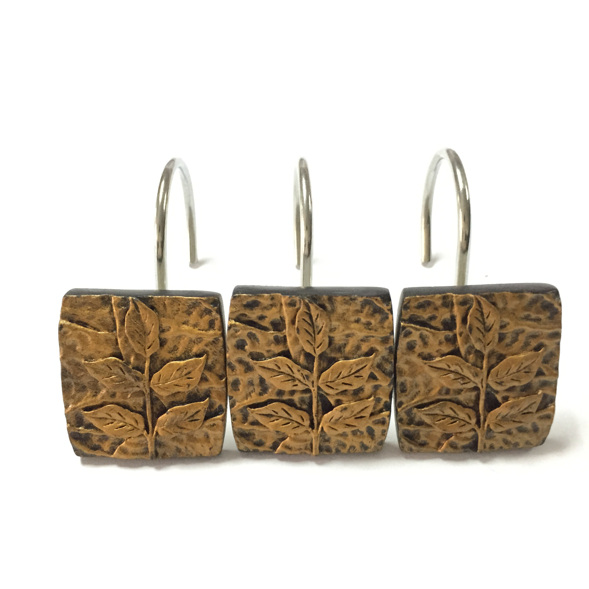 工厂定制树脂浴帘挂钩 植物标本树脂浴帘挂钩 花卉树脂浴帘挂钩