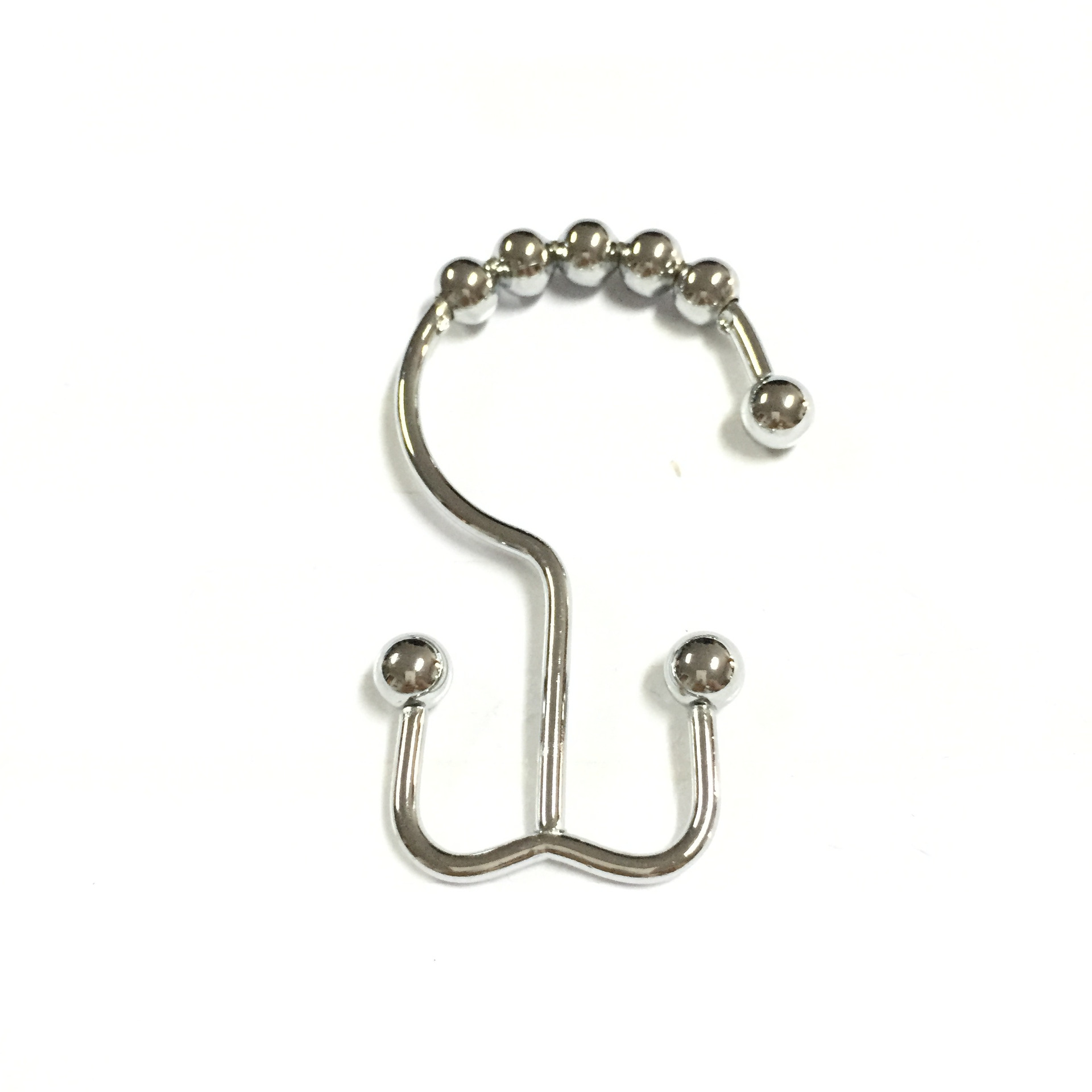 五金双钩挂钩 适用于 窗帘挂钩 浴帘挂钩 旺尔福家居用品