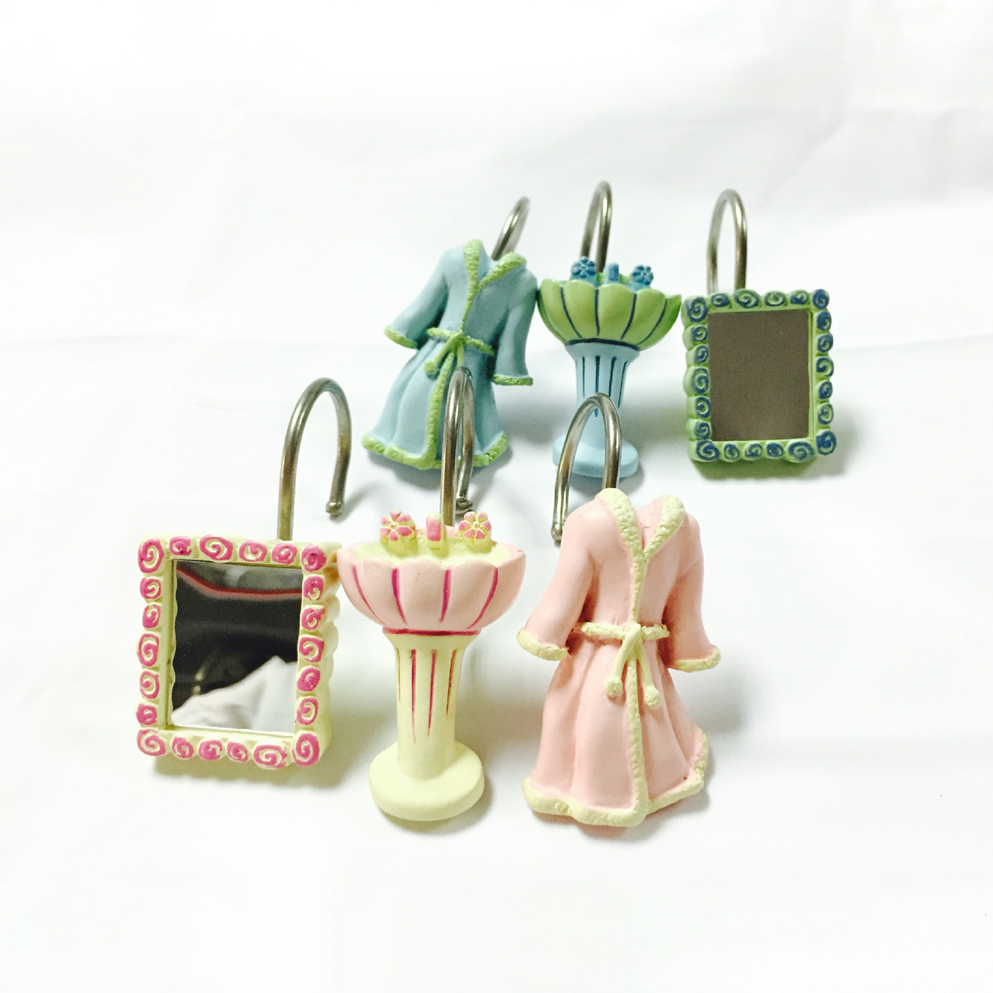 工厂定制浴帘挂钩 树...